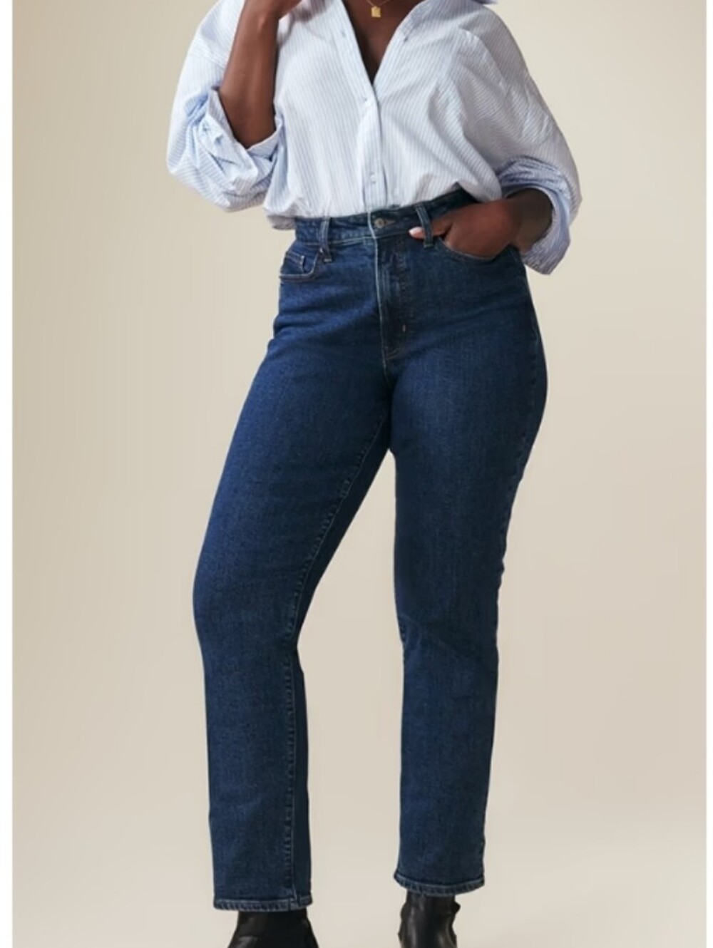 O.G. Straight High Rise Jeans